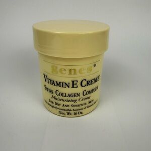 Genes Vitamin E Creme Swiss Collagen Complex Moisturizing Creme New 16oz